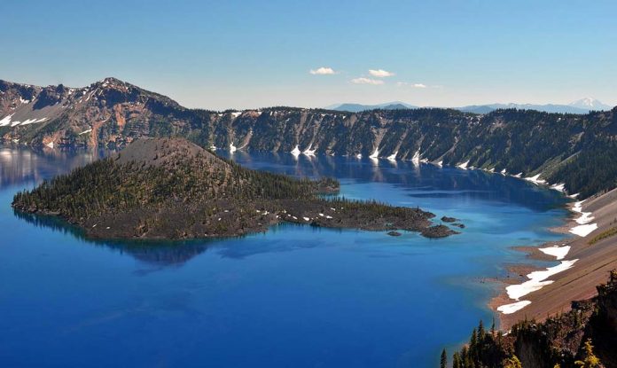  Crater  Lake  National Park le grand bleu au c ur d un 